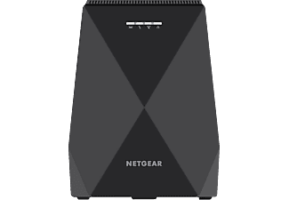 NETGEAR Nighthawk X6 EX7700-100PES Tri-Band WiFi Mesh Extender - WLAN Extender (Schwarz)