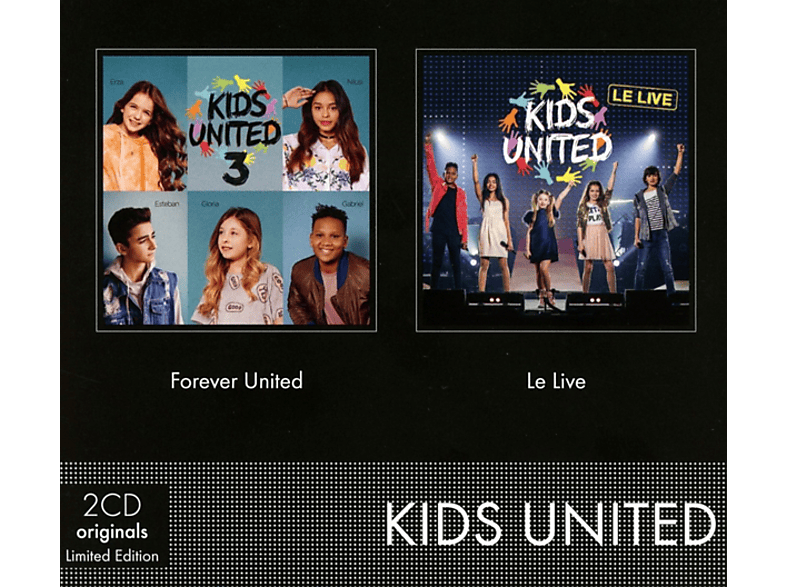 Kids United - Kids United 3: Forever United + Kids United: Le Live CD