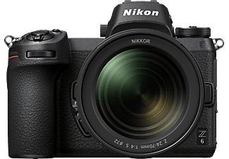 NIKON Z6 Kit  Systemkamera mit Objektiv 24-70 mm 1:4 S, 8 cm Display Touchscreen, WLAN