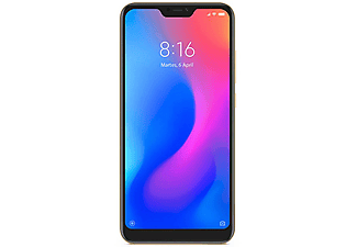 XIAOMI Mi A2 Lite 64GB Dual SIM arany kártyafüggetlen okostelefon