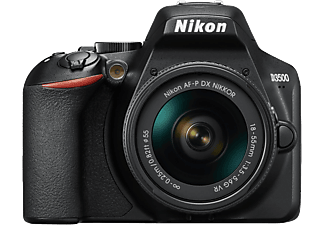 NIKON D3500 + AF-P 18-55 mm VR Kit fekete