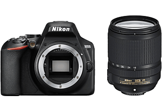 NIKON D3500 + AF-S 18-140 mm VR Kit fekete (VBA550K004)