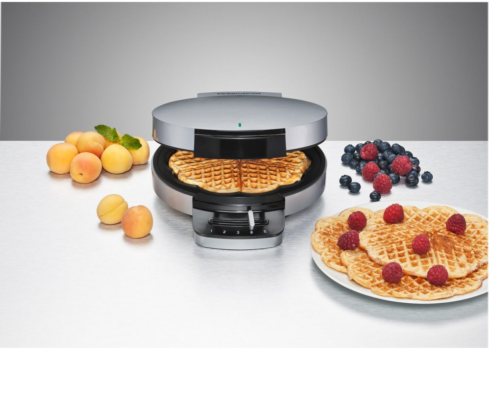 ROMMELSBACHER WA 750 - Waffeleisen (Silber)