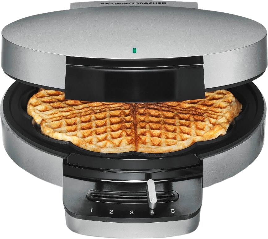 ROMMELSBACHER WA 750 - Waffeleisen (Silber)