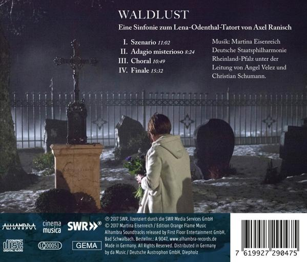 Martina & Deutsche Staatsphilharmonie Eisenreich - Waldlust-Eine Sinfonie Zum Lena-Odenthal-Tatort  - (CD)