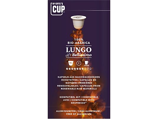 MY COFFEE CUP LUNGO Bellissimo - Kaffeekapseln