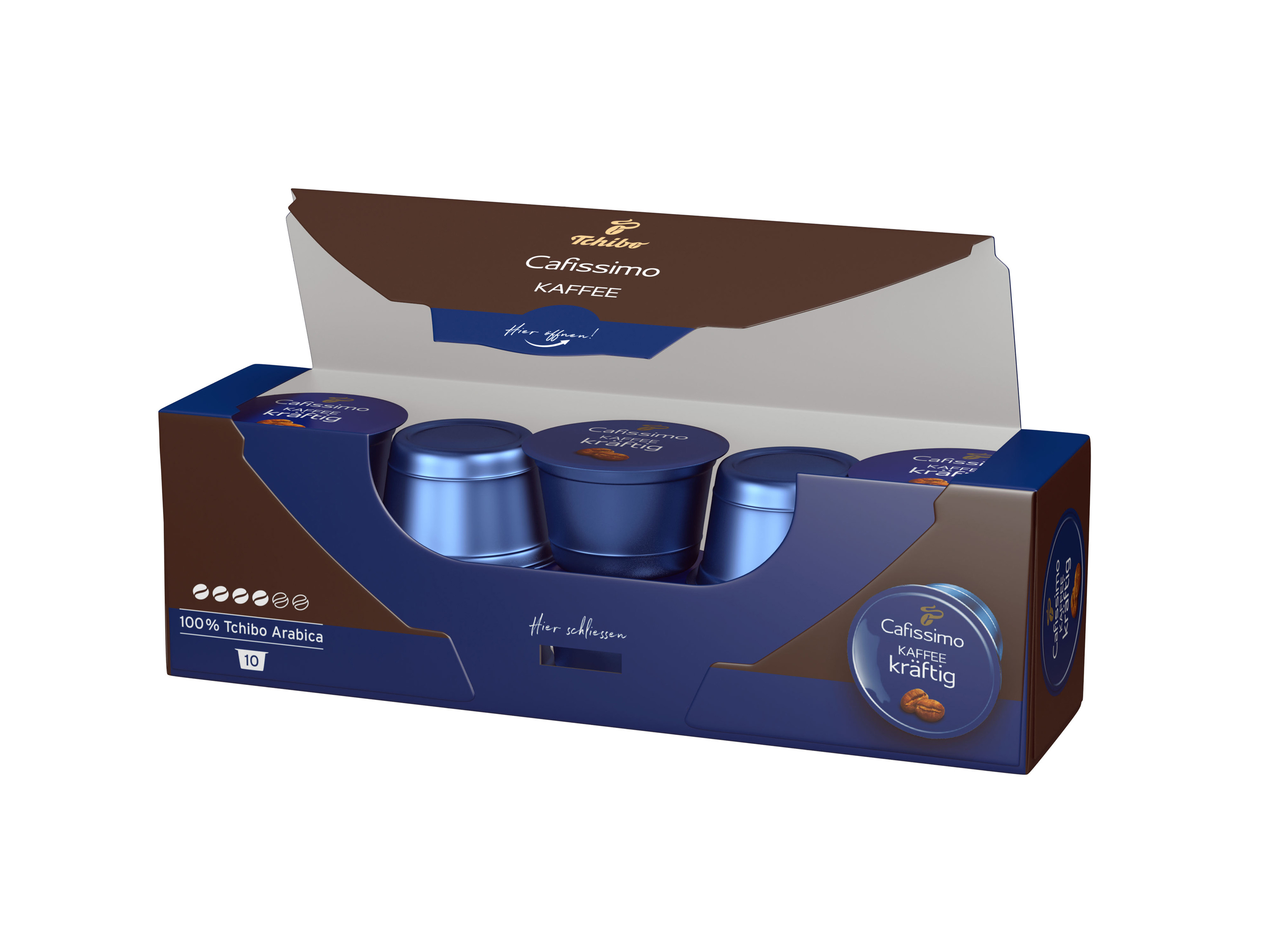 TCHIBO Kaffee kräftig Kaffeekapseln (Tchibo Cafissimo)