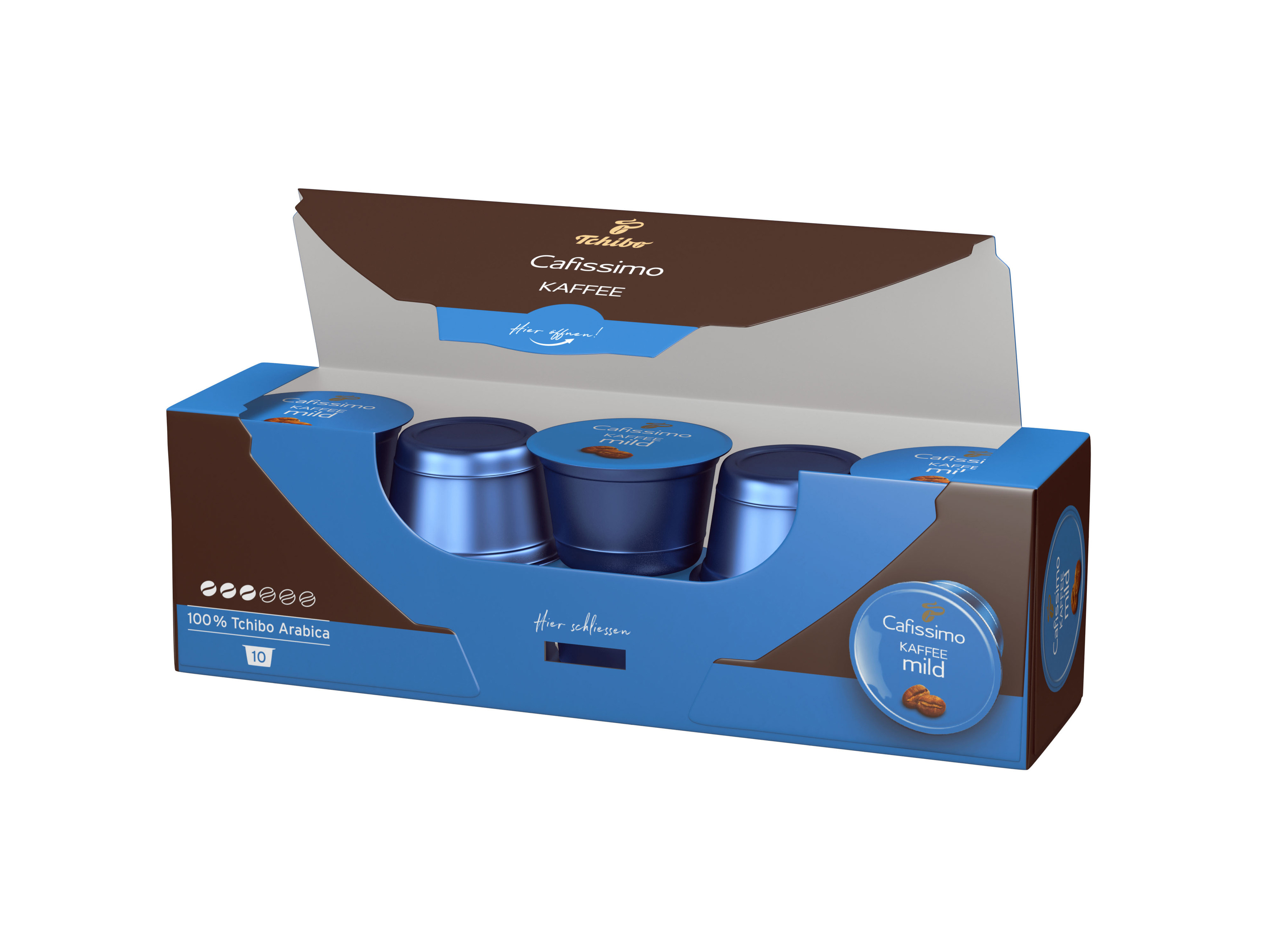 TCHIBO Kaffee mild Kaffeekapseln (Tchibo Cafissimo)