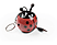 CELLULARLINE WSPK10 Ladybug - Haut-parleur mini (Rouge/noir)