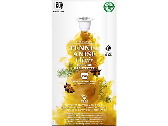 MY TEA CUP Fennel Anise Elixir - Teekapseln
