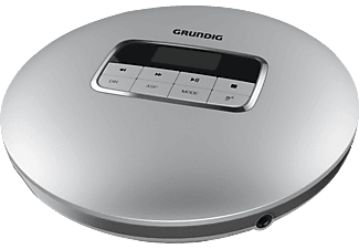 GRUNDIG GCDP 8000 Tragbarer CD-Player Silber