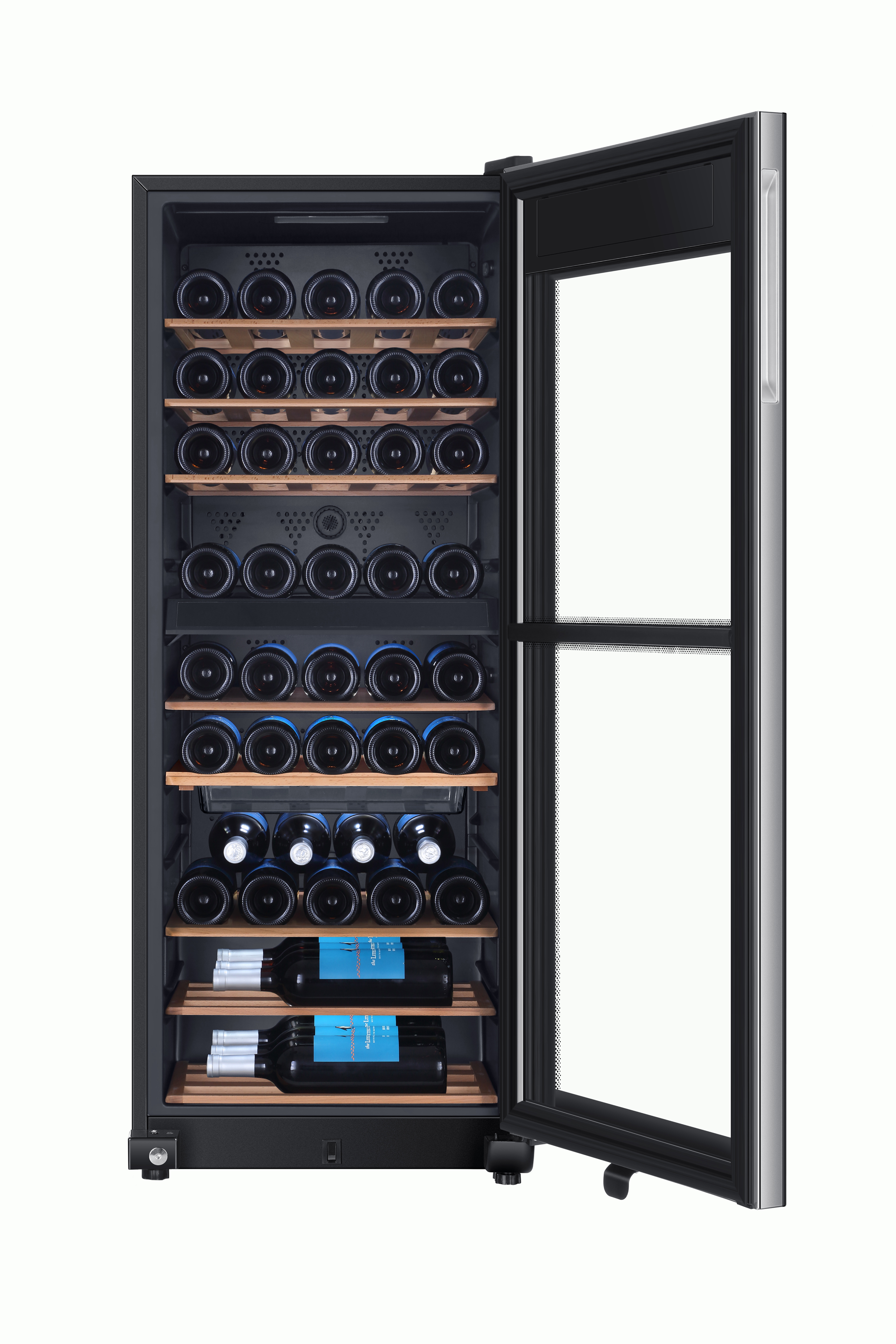 HAIER WS53GDA Weinklimaschrank (162 l EEK G, Schwarz)