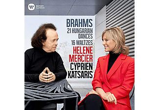 Cyprian Katsaris, Helene Mercier - Brahms: Magyar Táncok, Keringők (CD)