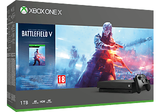 MICROSOFT Xbox One X 1TB + Battlefield V