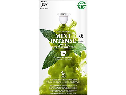 MY TEA CUP Bio Mint Intense - Teekapseln