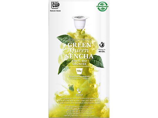MY TEA CUP Green Queen Sencha - Teekapseln