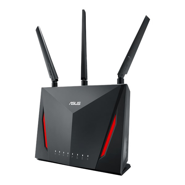 Router gaming - Asus RT-AC2900, 2167 Mbps, MU-MIMO, Negro