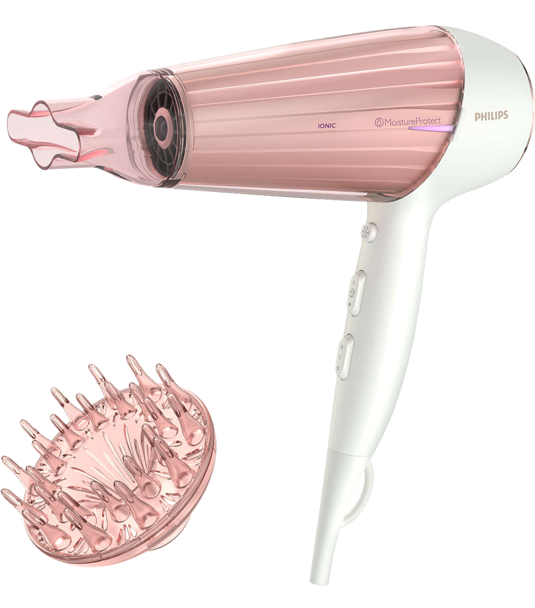 PHILIPS HP8281/08 MOISTURE PROTECT - Haartrockner (Perlweiss/Roségold)