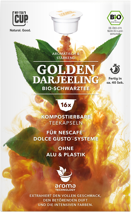 MY TEA CUP Golden Darjeeling - Capsule thé