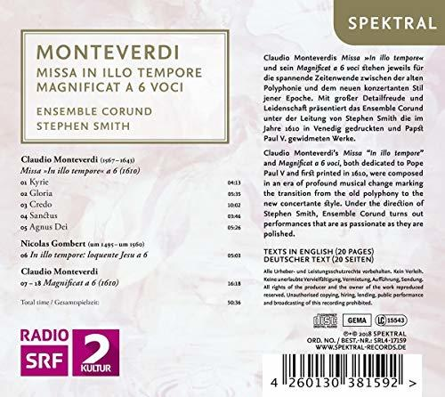 Ensemble Corund, Stephen Smith - Missa in Illo Tempore Magnific  - (CD)