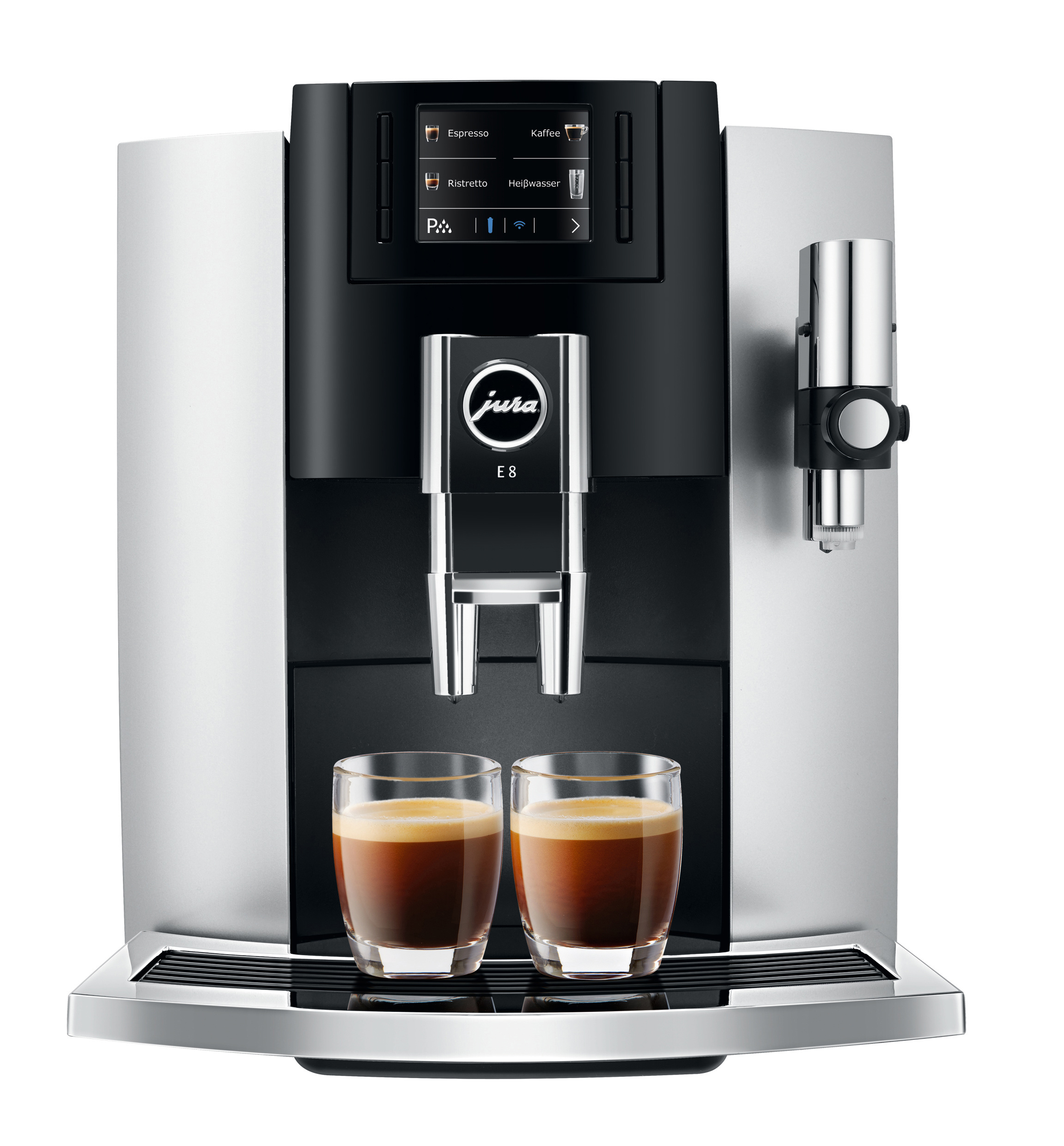 JURA E8 Kaffeevollautomat Platin