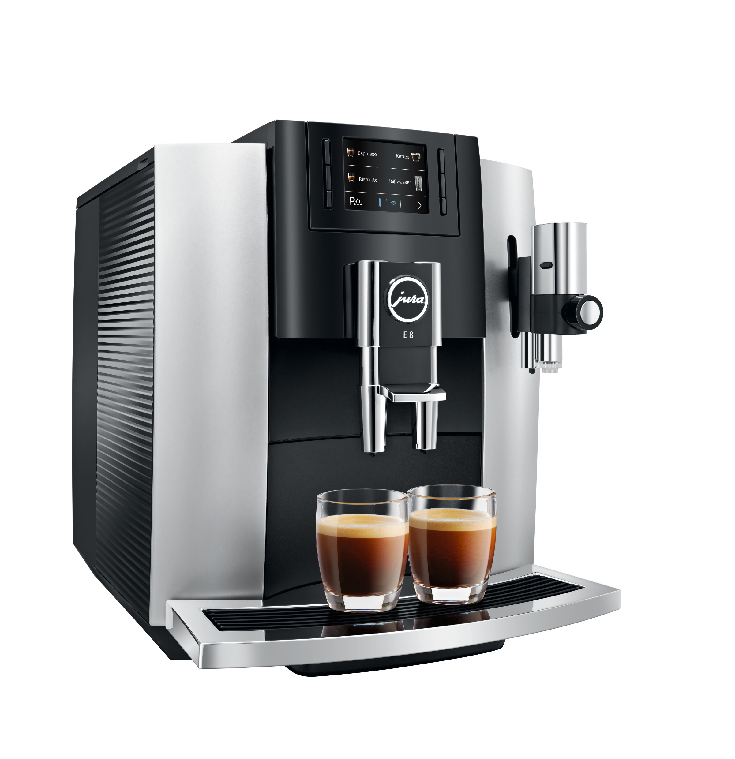 JURA E8 Kaffeevollautomat Platin