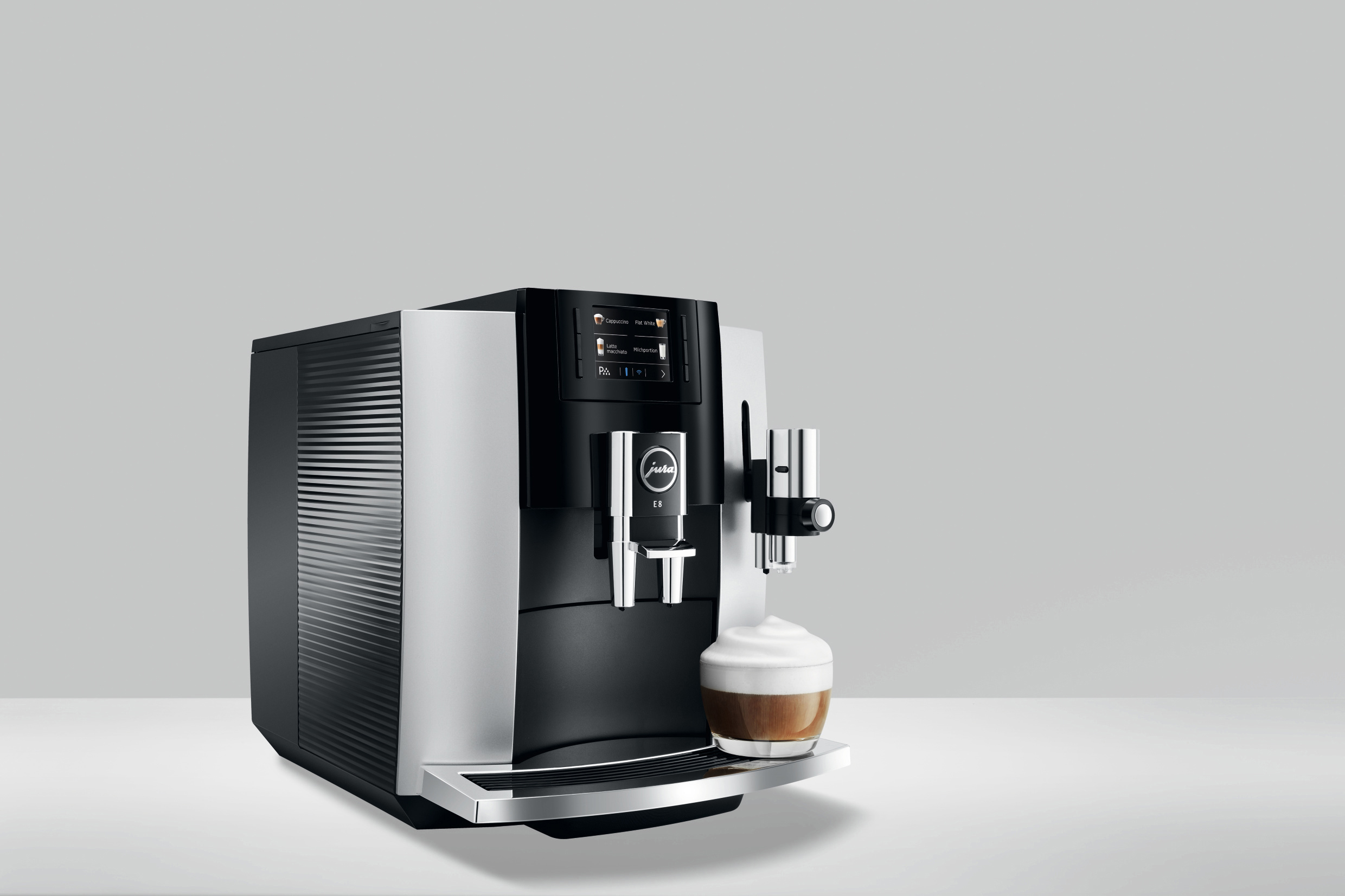 JURA E8 Kaffeevollautomat Platin
