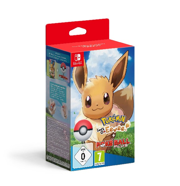 Pokémon: Let’s Go, Evoli! + Pokéball Plus - [Nintendo Switch]