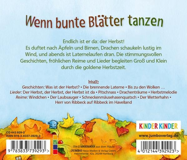 VARIOUS - Der Herbst,Der Herbst,Der Herbst Ist Da! Geschichten, Reime und Lieder  - (CD)
