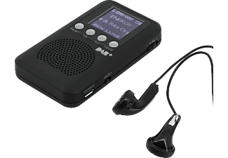 SOUNDMASTER DAB170SW Mini - Radio de poche (DAB+, FM, Noir)