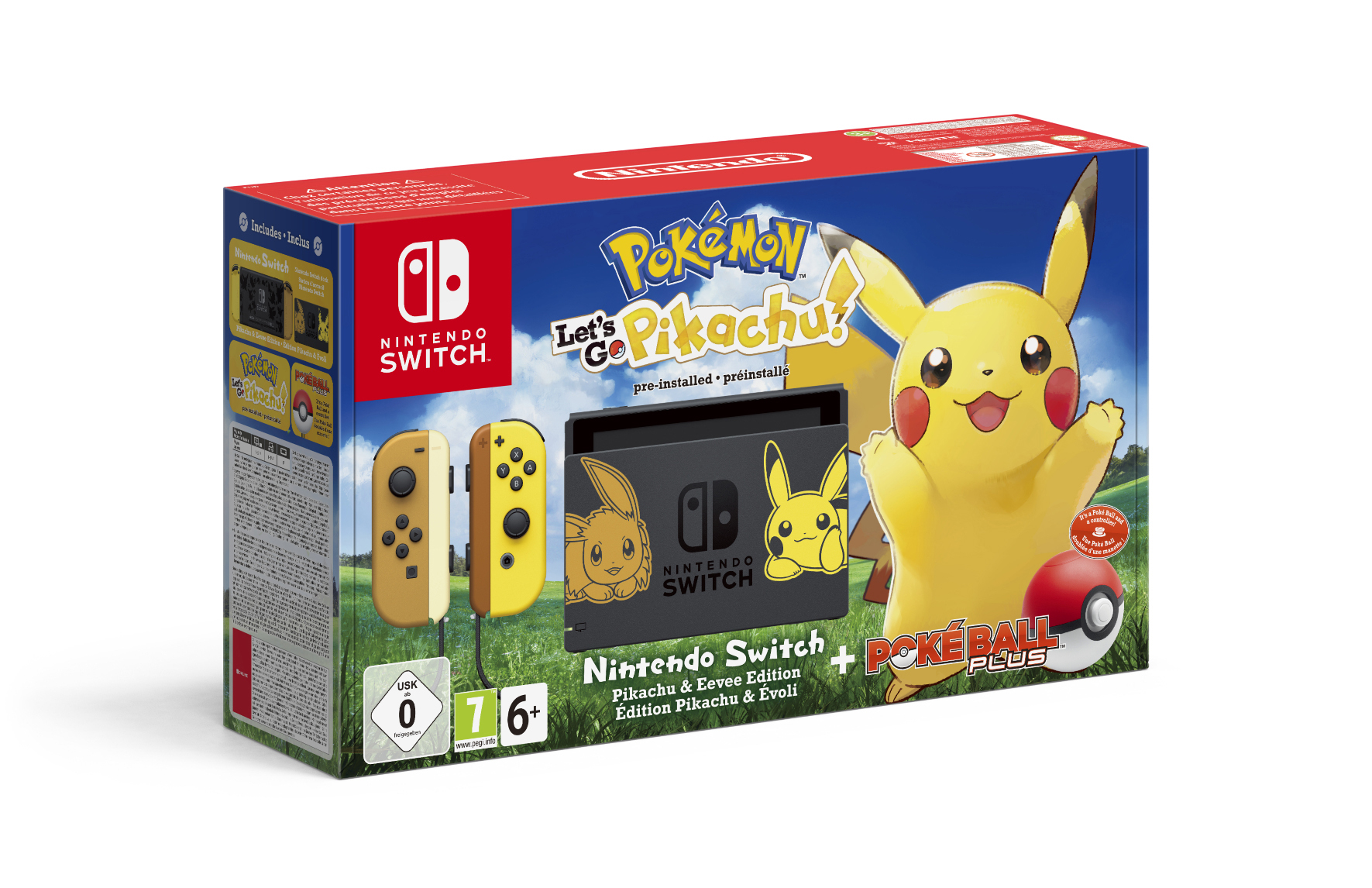 NINTENDO Switch Pokémon - Let's Go Pikachu! Edition 