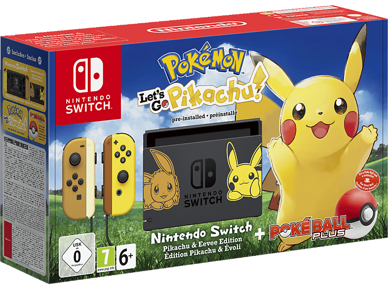 nintendo switch pokemon let's go pikachu media markt