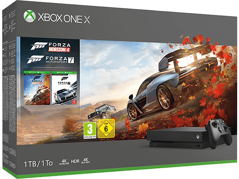 Xbox One X Forza Horizon 4 + Forza 7 