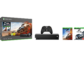 MICROSOFT Xbox One X 1TB Konsole – Forza Horizon 4 & Forza Motorsport 7 Bundle