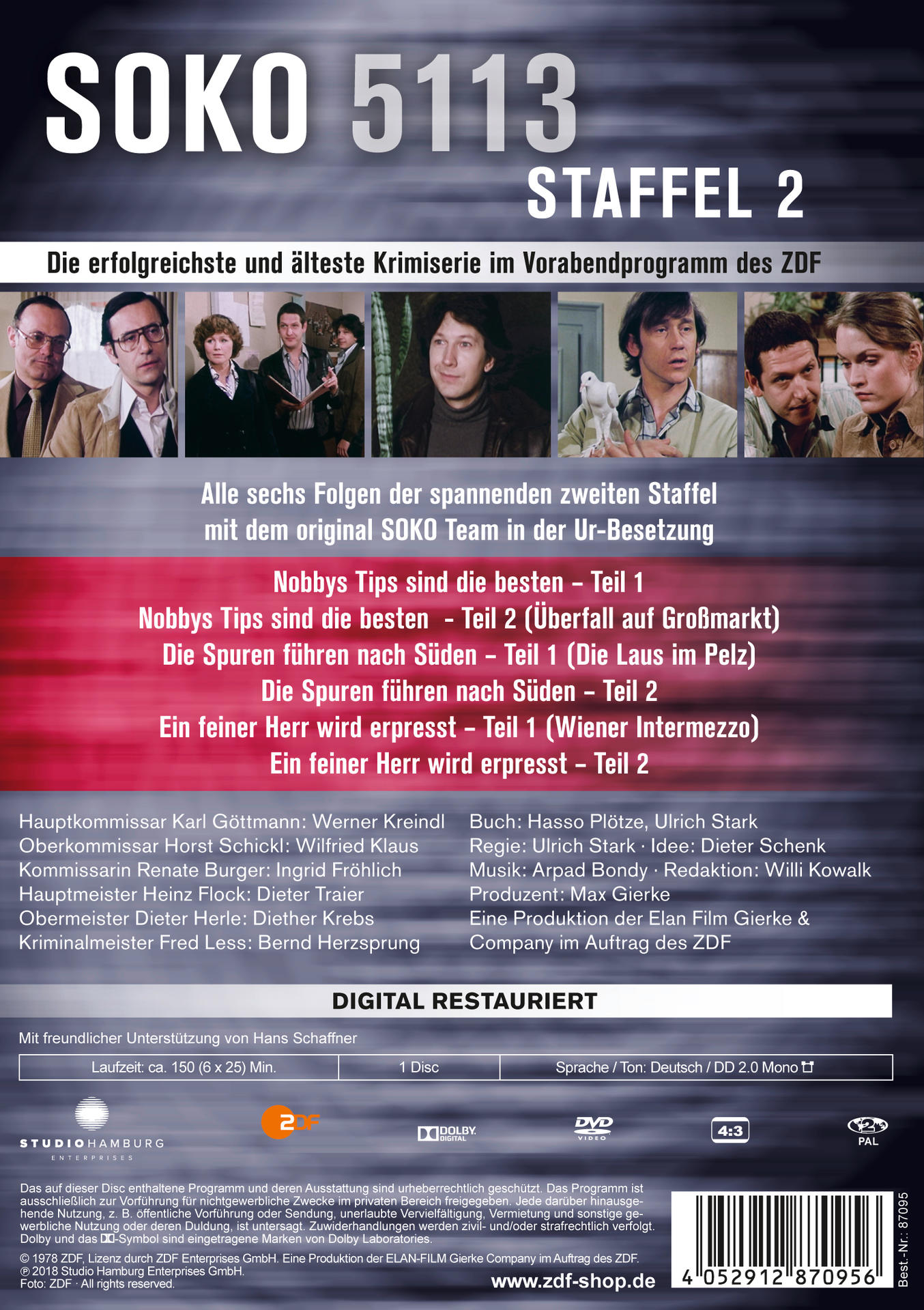 Soko 5113 - Staffel 2 DVD