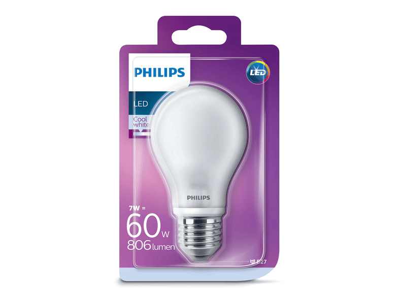 Philips Led Lampe 60w A60 E27 Cw Fr Nd Online Kaufen Mediamarkt