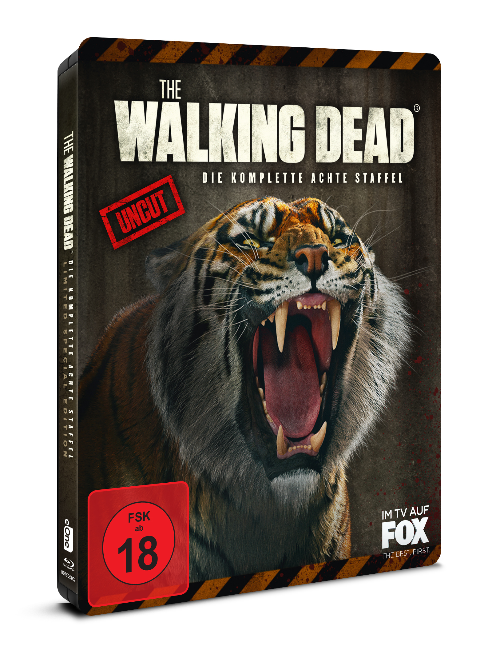 The Walking Dead - Staffel 8 (Limited Weapon Steelbook “Shiva”) Exklusiv! Blu-ray