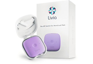 LIVIA Medikamentenfreie Lösung für Menstruationsbeschwerden - Elektrostimulationsgerät (Lavendel)
