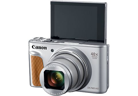 CANON Appareil photo compact PowerShot SX740 Silver Wi-Fi (2956C002AA)