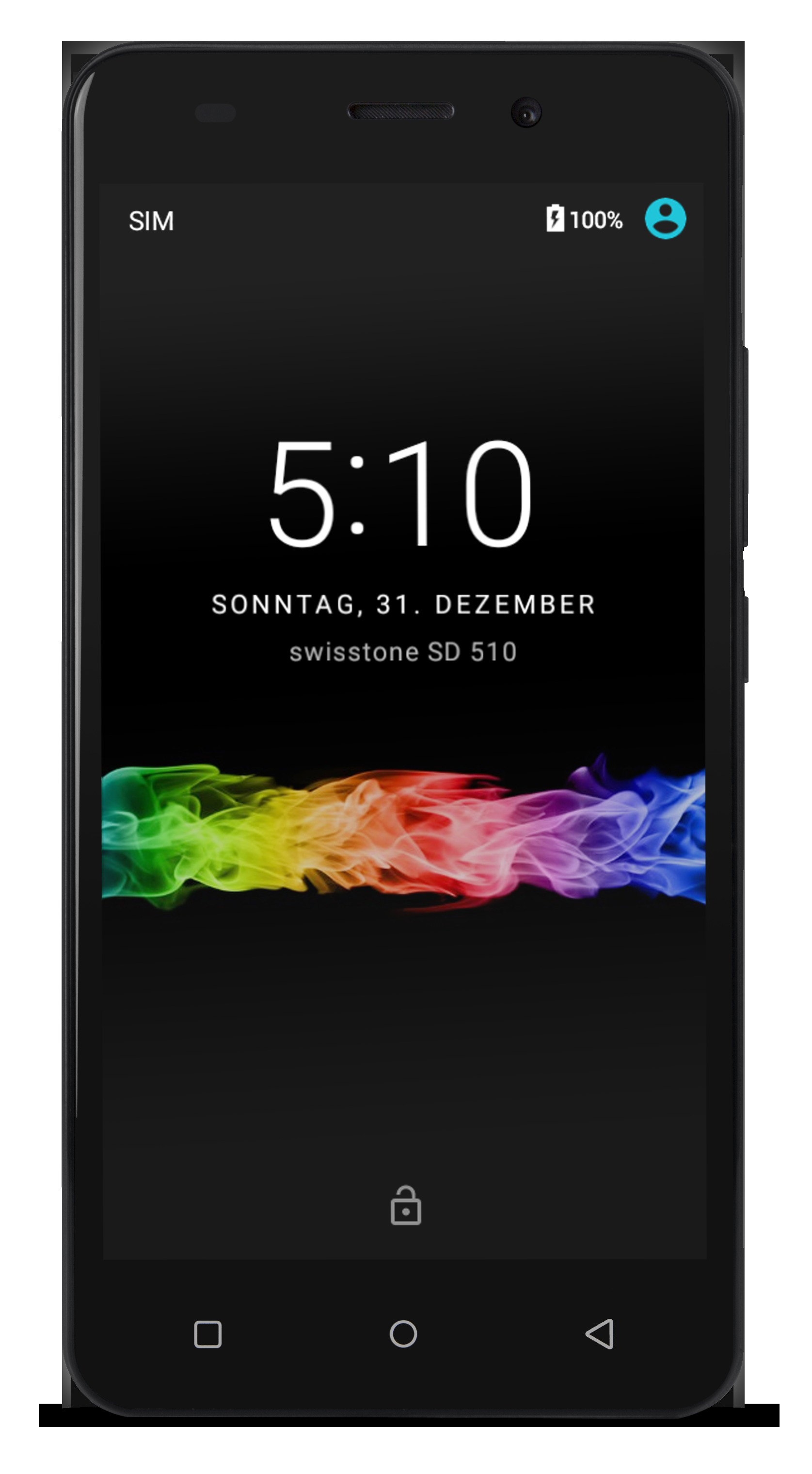 SWISSTONE SD 510 8 GB Schwarz