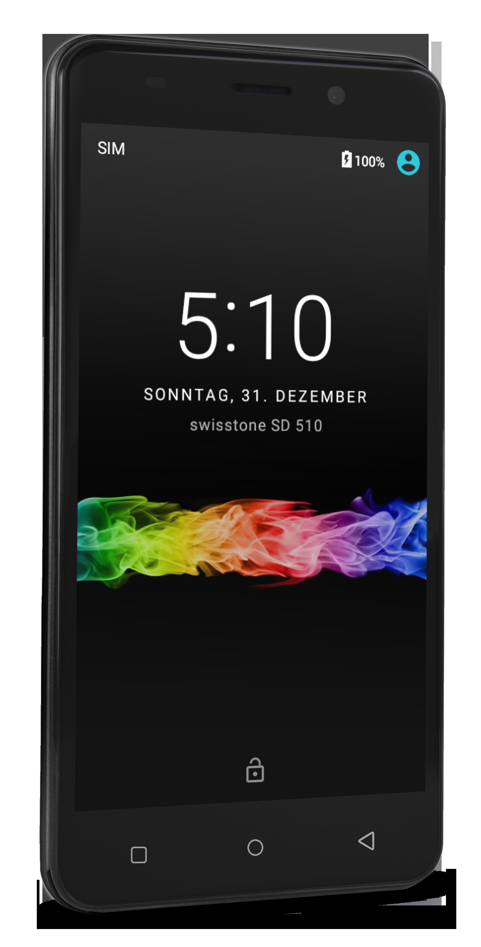 SWISSTONE SD 510 8 GB Schwarz