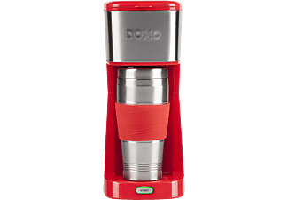 DOMO DO438K My Coffee - Kaffeebereiter (Rot/Silber)