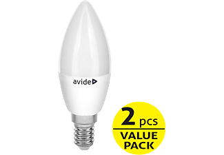 AVIDE ABC14WW-6W-APTP LED Gyertya Twin Pack 6W E14 WW