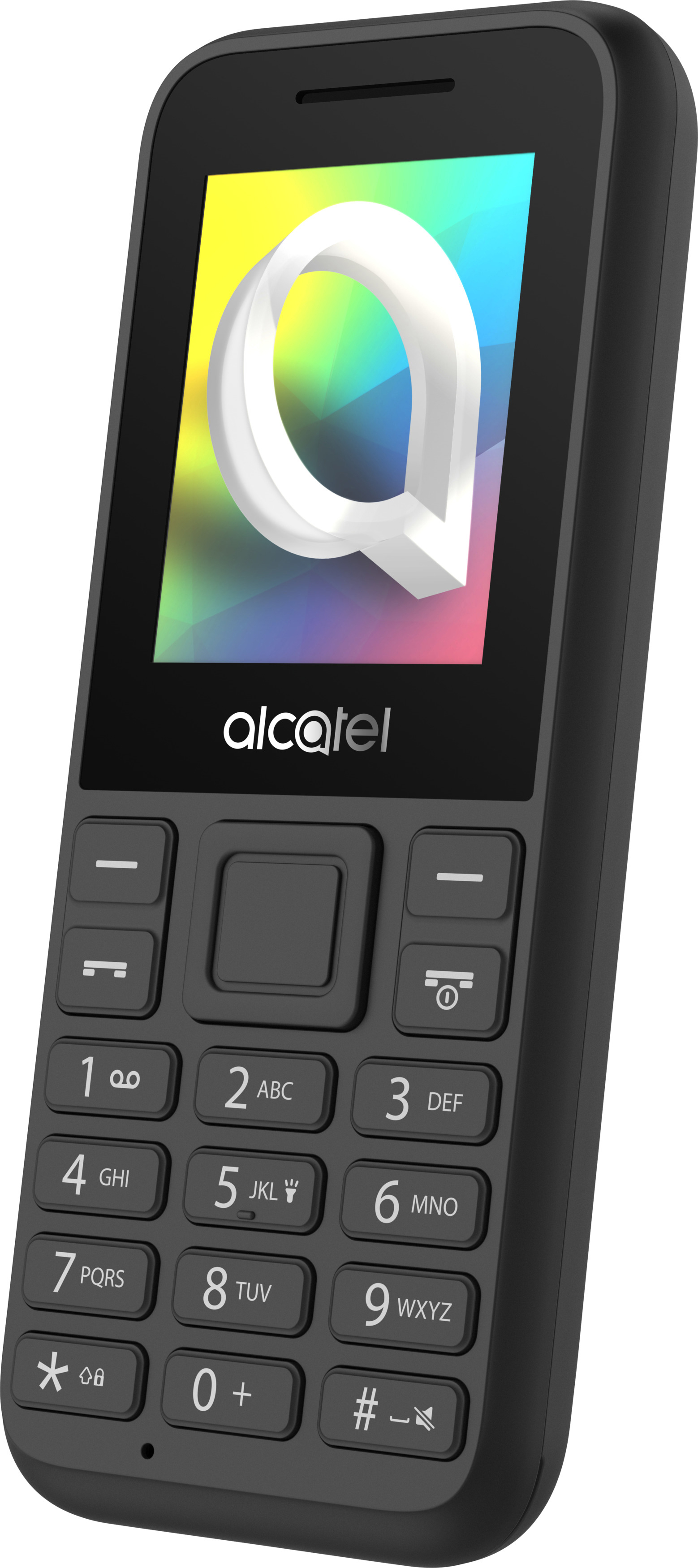 ALCATEL 1066D Handy, Schwarz