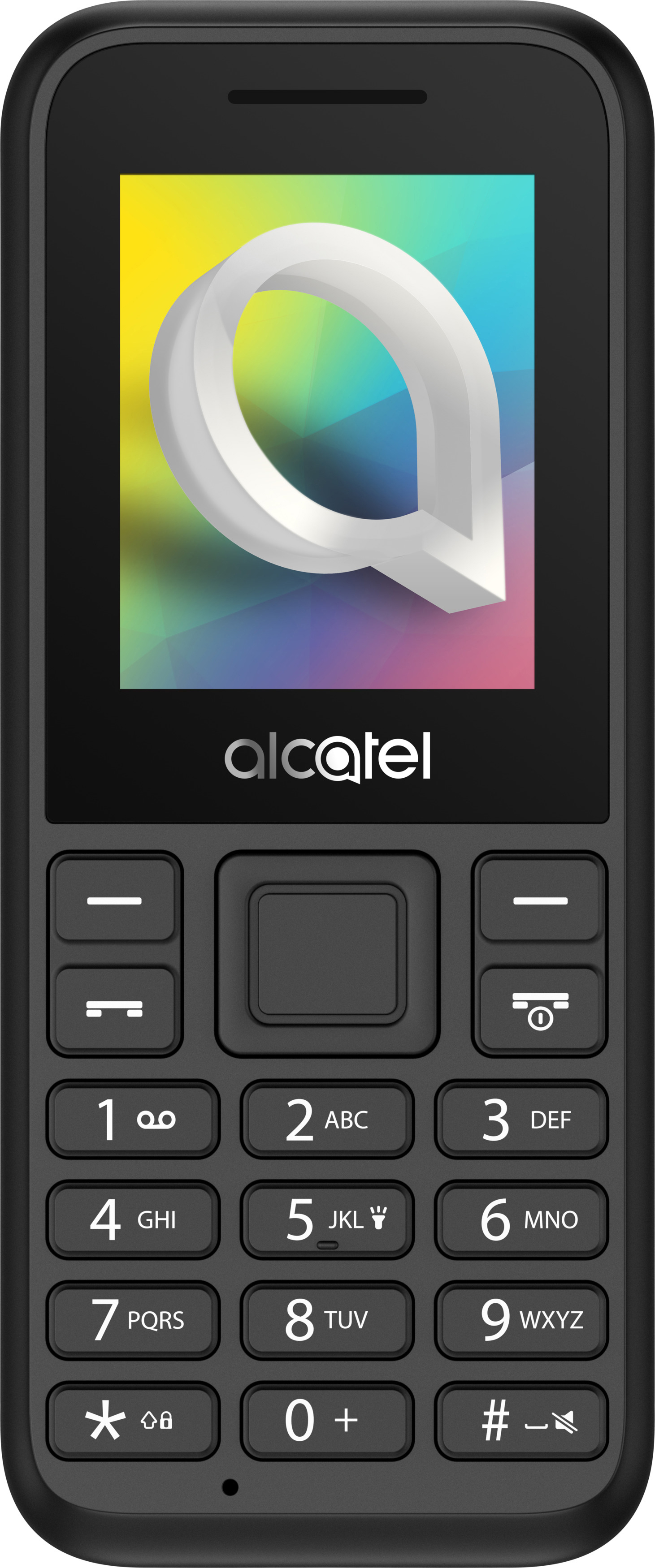 ALCATEL 1066D Handy, Schwarz