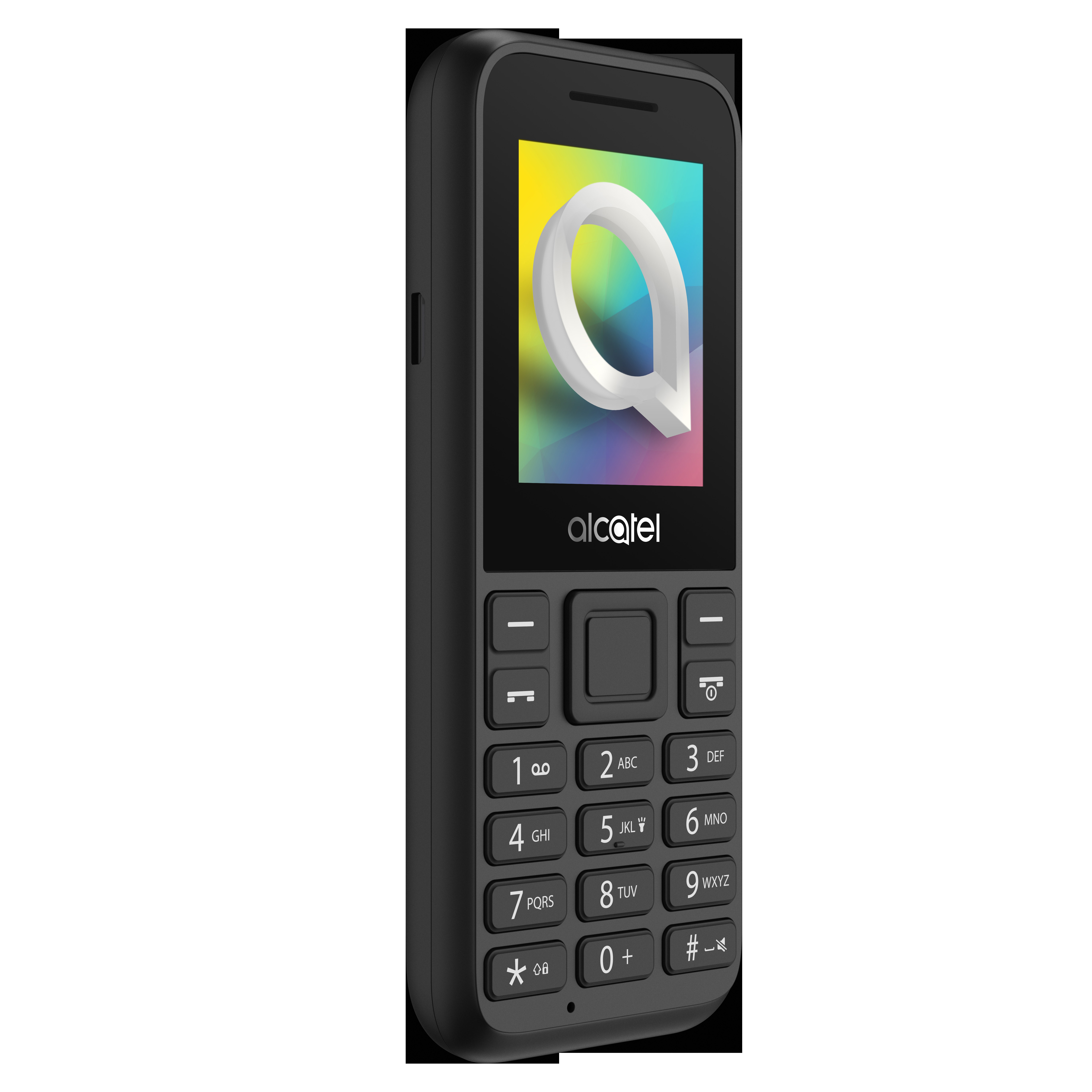 ALCATEL 1066D Handy, Schwarz