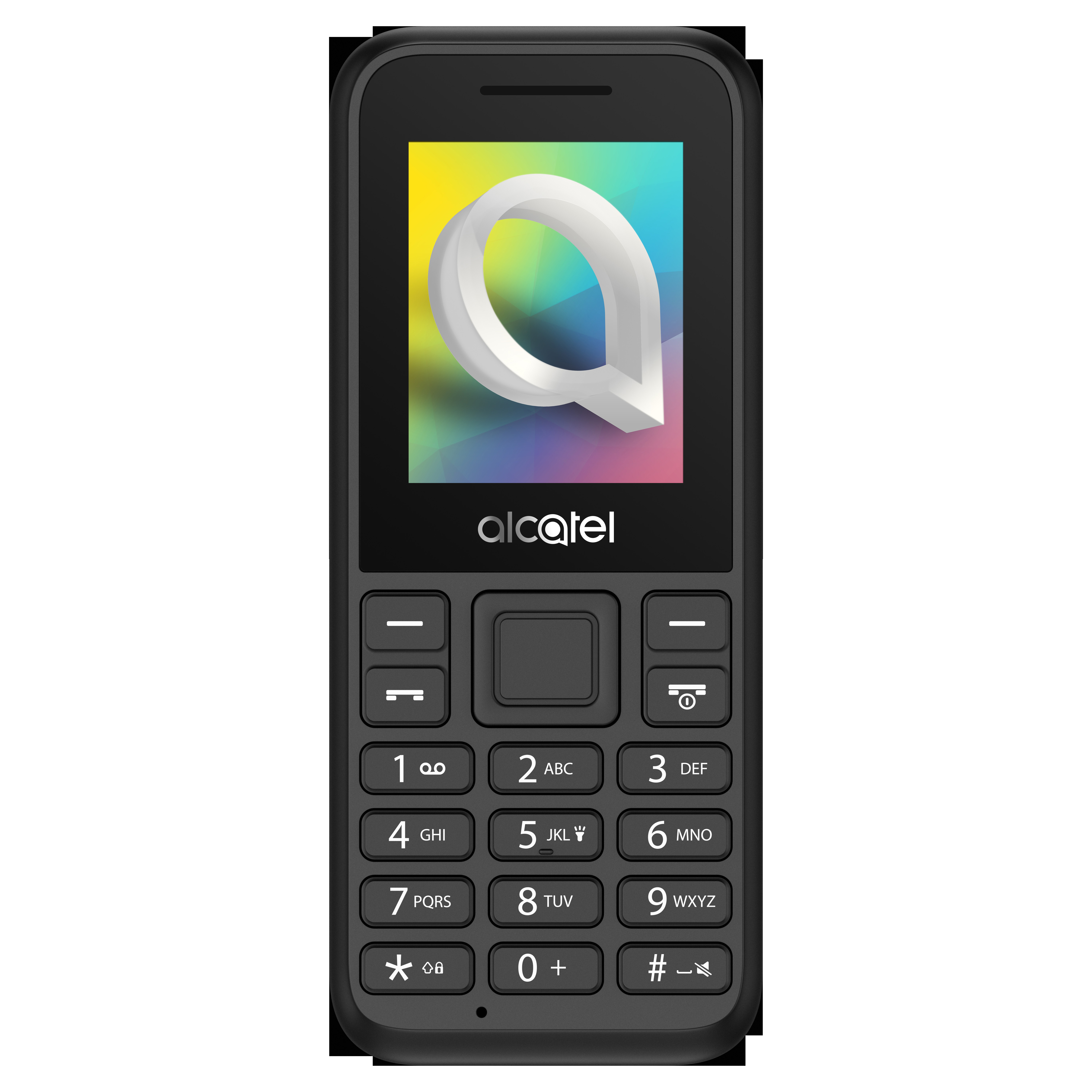 ALCATEL 1066D Handy, Schwarz
