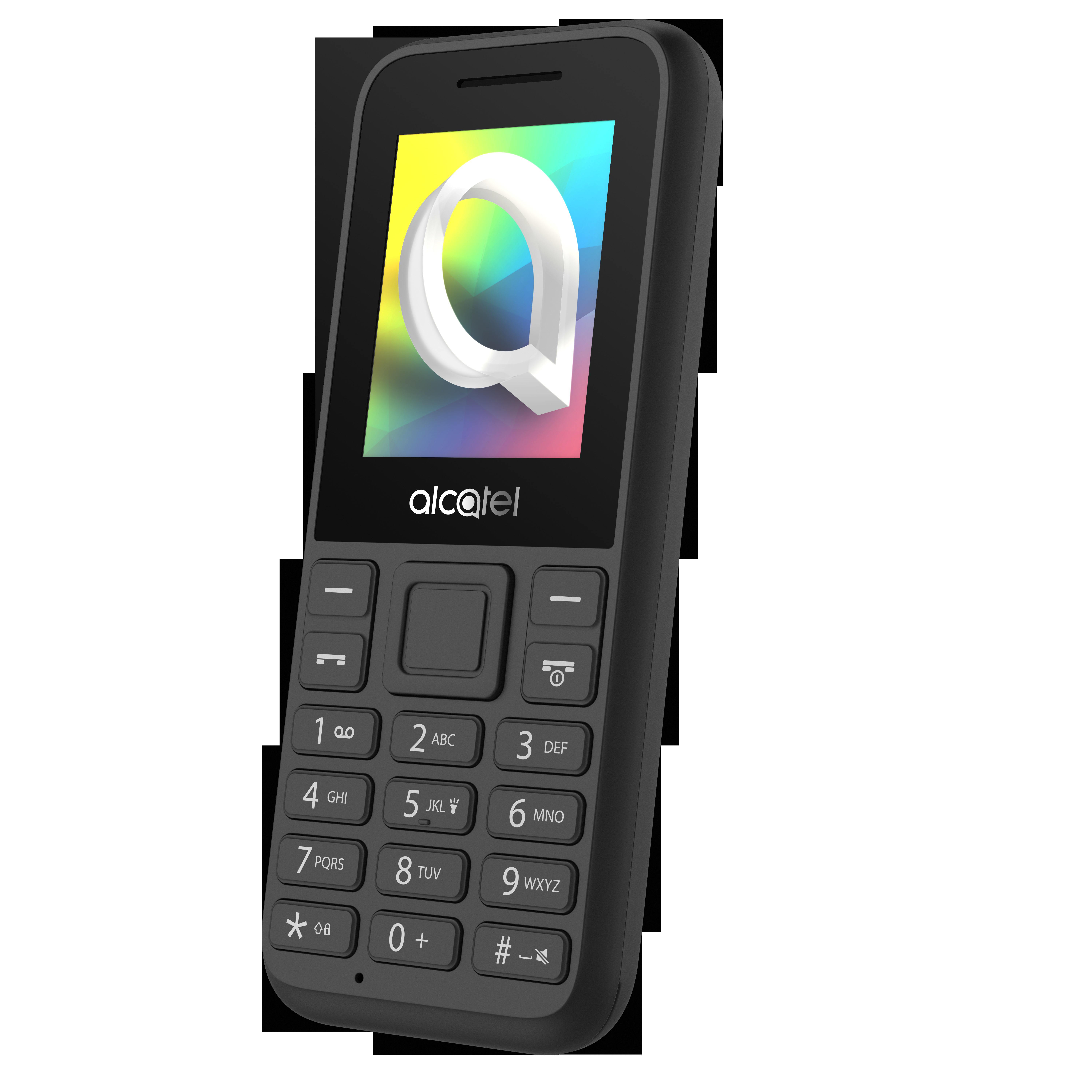 ALCATEL 1066D Handy, Schwarz