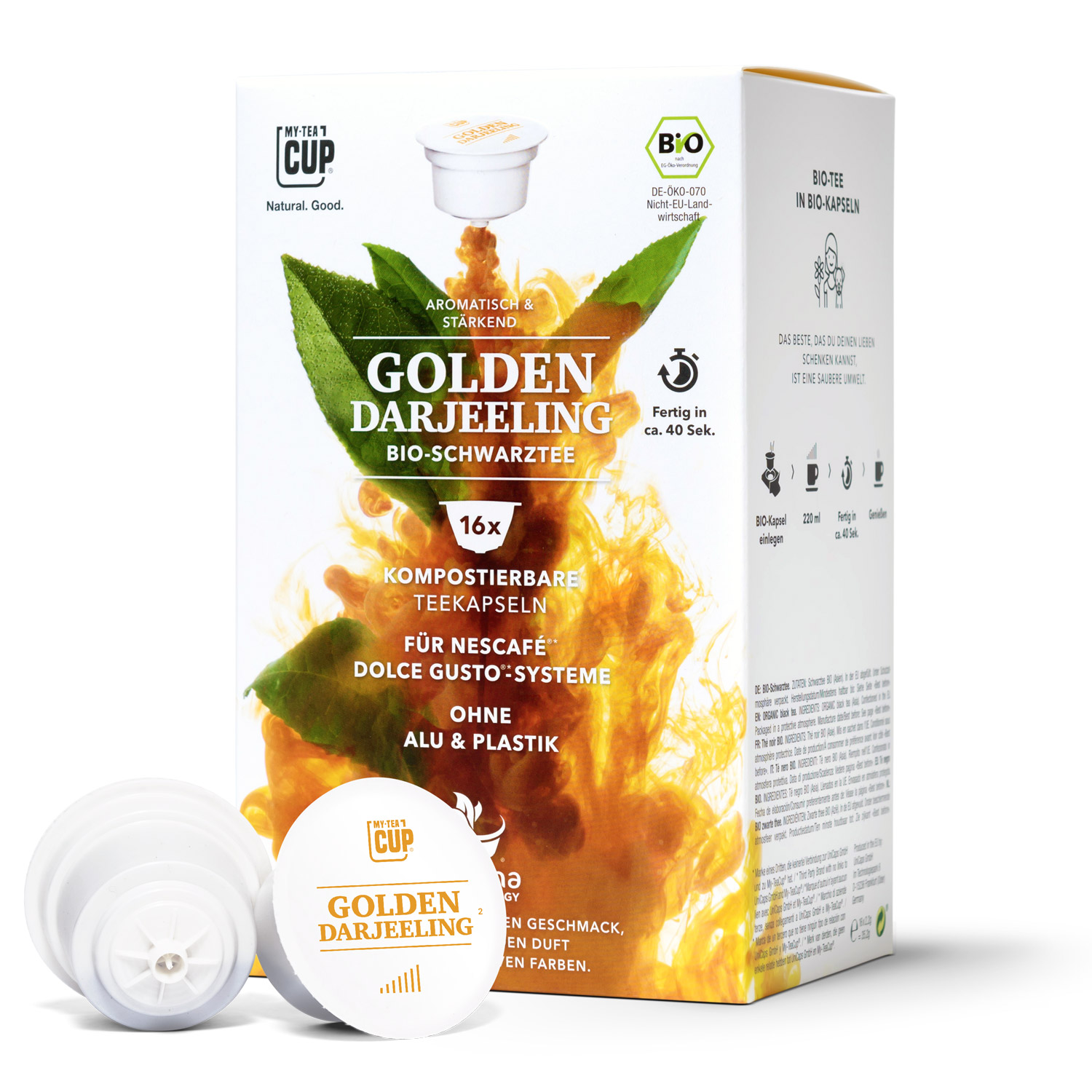 MY TEA CUP Golden Darjeeling - Capsule thé