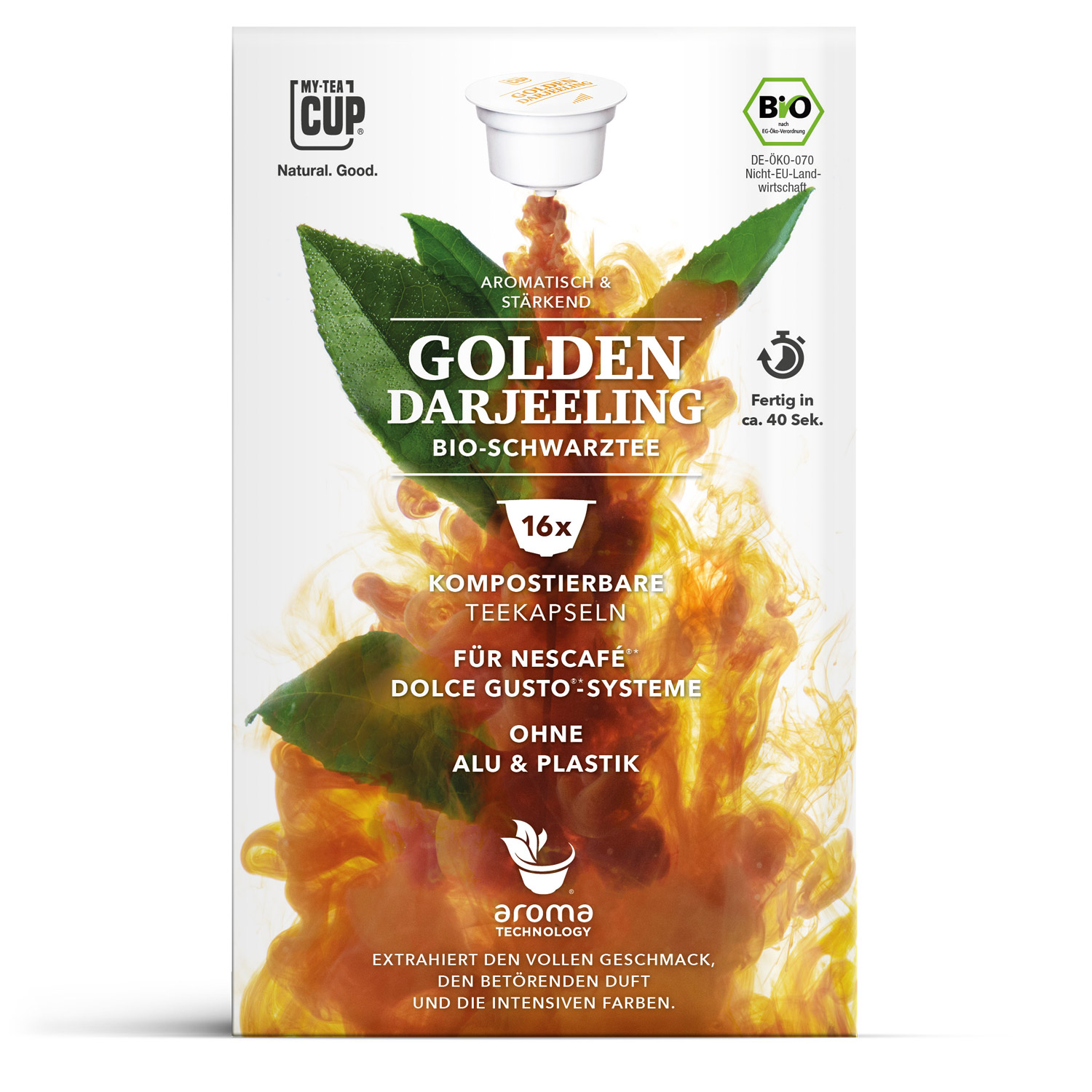 MY TEA CUP Golden Darjeeling - Capsule thé